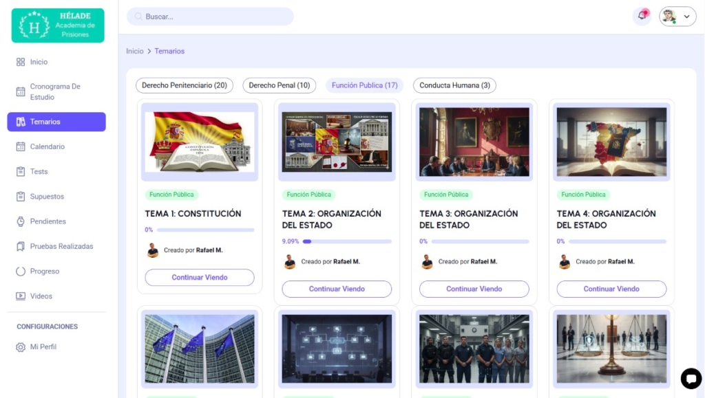 Temario Actualizado PDF Oposiciones